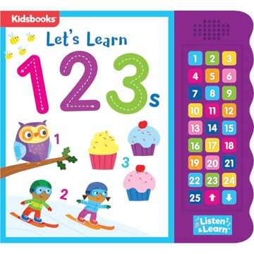 Let's Learn 123s-With 27 Fun Sound Buttons, this Book is the Perfect Introduction to Counting! (List...