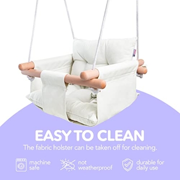 CaTeam Baby Swing - Comfortable Swing with Safety Belt