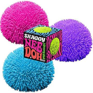Nee-Doh Shaggy Groovy Glob Stress Balls 3 Pack
