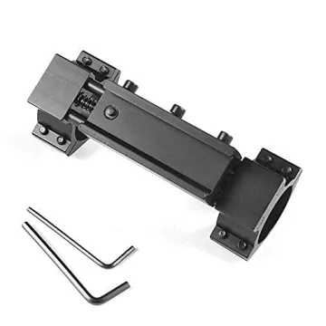 MIZUGIWA Dual Ring Zero Recoil Scope Mount for 20mm Rails