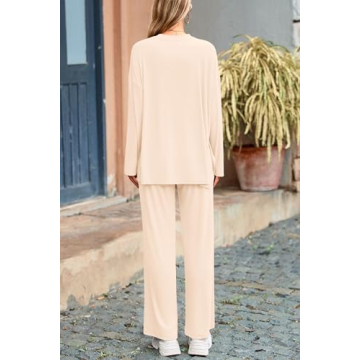 Stylish PRETTYGARDEN Two Piece Lounge Set for Women