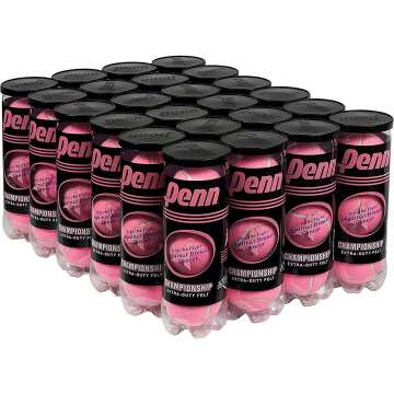 Penn Pink Championship Extra Duty Tennis Ball Can - High Performance