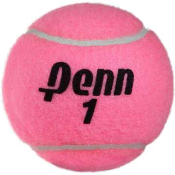 Penn Pink Championship Extra Duty Tennis Balls Can