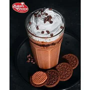 Chocolate Flavored Mini Chocolate Chips – Baking Ingredient, Topping and Decoration Candy for Ice Cream, Desserts and Baked Goods, Non Dairy, Kosher - 9 oz. - Baker’s Choice