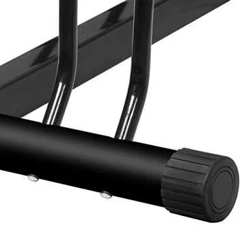 ZENY 2 Bike Floor Stand Floor Bicycle Rack, Free Standing Cycling Rack Floor Storage Organizer for Indoor Outdoor Garage