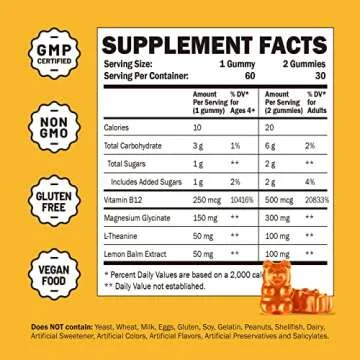 GREABBY Magnesium Glycinate Gummies for Kids & Adults - Magnesium Glycinate 300mg Chewable Supplement - Promotes Sleep, Muscle, Relaxation (120Count)