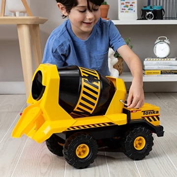 Tonka Steel Classics Mighty Cement Mixer Toy for Kids