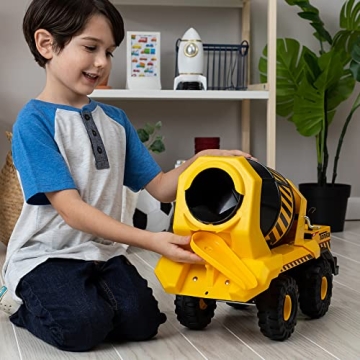 Tonka Steel Classics Mighty Cement Mixer Toy for Kids