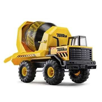 Tonka Steel Classics Mighty Cement Mixer Toy for Kids