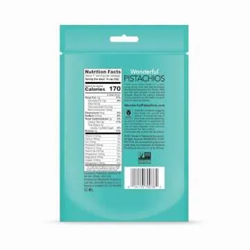 Wonderful Pistachios No Shells Sea Salt Vinegar 11oz Bag
