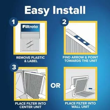 Filtrete AC Air Filter MPR 1000 MERV 11 for Clean Air