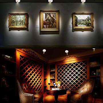 Buy HAMVIDNE Remote Control LED Spotlights for Home Decor