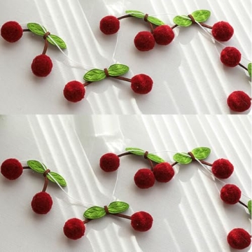 Cherry Garland Decoration for Birthday and Weddings