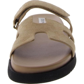Steve Madden Women's Mayven Slide Sandal - Taupe Suede