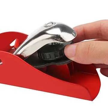 Mini Wood Planer, EnPoint Woodworking Small Hand Planer Craftsman Portable Planer Flat Base Block Plane Small Wood Bench Plane Woodcraft Hand Tool Smoothing Surface With 1.8In Planer Blade