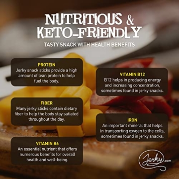 Jerky Gift Basket for Men - High Protein Snack Variety