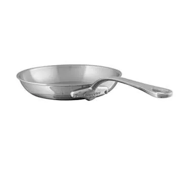 Mauviel M'Cook 5-Ply Stainless Steel Frying Pan for Gourmet Cooking