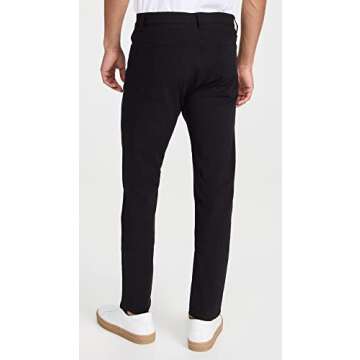Theory Men's Raffi Neoteric Twill Pants, Black, 34