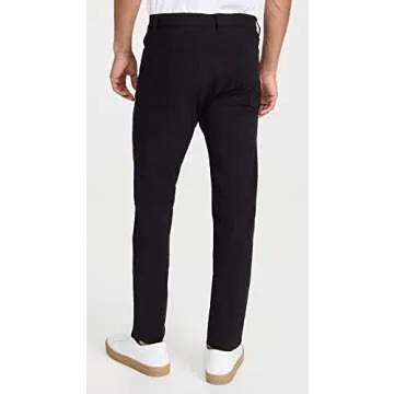 Theory Men's Raffi Neoteric Twill Pants, Black, 34