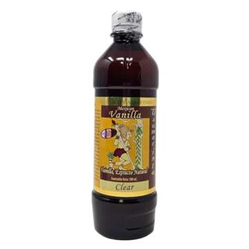 Usumacinta Pure Mexican Vanilla, 16.8 Ounces, Clear
