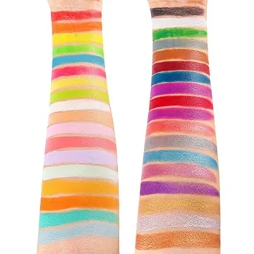 CCbeauty 36 Colors Face Paint Set for Creative Expression