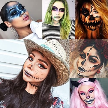 CCbeauty 36 Colors Face Paint Set for Creative Expression