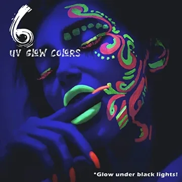 CCbeauty 36 Colors Face Paint Set for Creative Expression