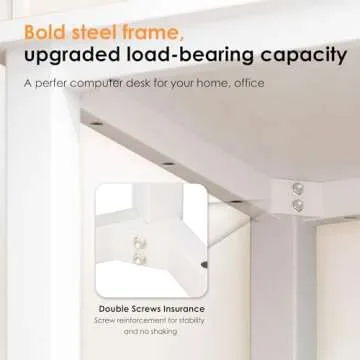 Need Computer Desk 47 inch Modern Home Office Writing Table