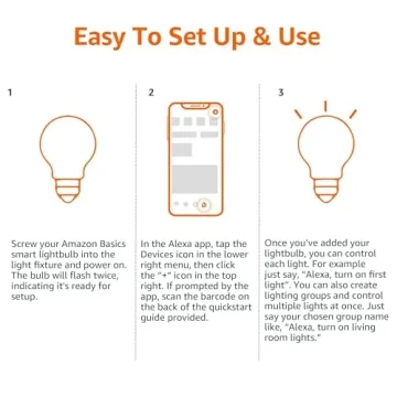 Smart Echo Spot and Color Bulb Bundle for Home