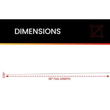 Hot Max 24188 1/16-Inch ER70S-6 Mild Steel TIG Filler Rod - Premium Quality for Professionals