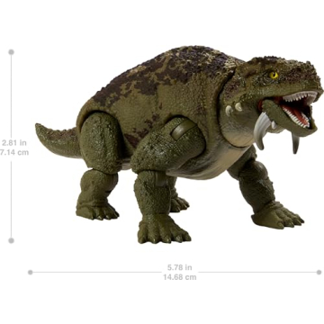Mattel Jurassic World Scutosaurus Action Figure Premium Design