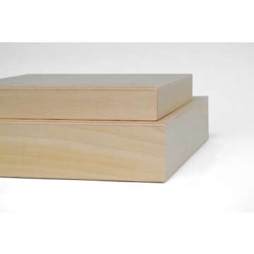 Versatile 12x24 Cradled Painting Panel for Artists