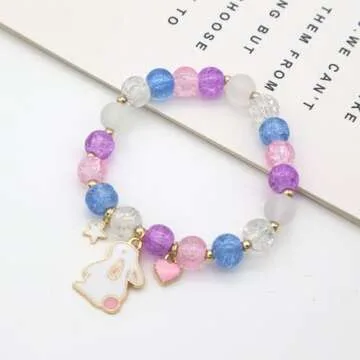 YSSHIN Kids Easter Bracelet for Girls - Charm & Joy