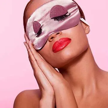 Ulbemoll Silk Eye Mask for Comfortable Sleep and Travel