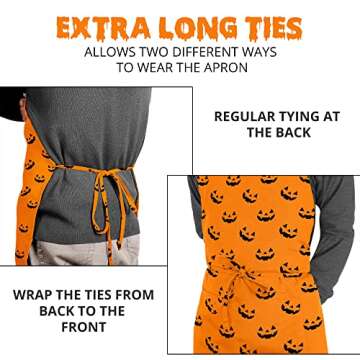 Utopia Kitchen Stylish and Durable Bib Apron
