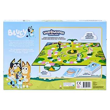 Bluey - Shadowlands Board Game - Unpredictable Fun for All Ages, 2-4 Players