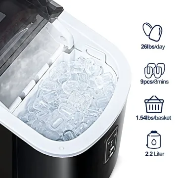 Euhomy Ice Maker - Quick & Compact Ice Solution