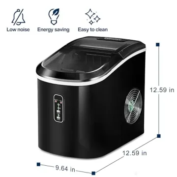 Euhomy Ice Maker - Quick & Compact Ice Solution