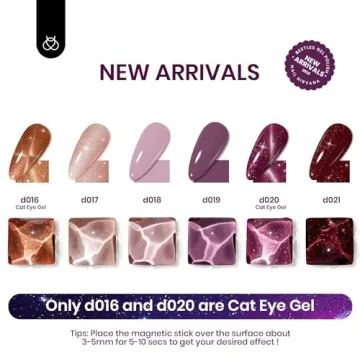 Beetles Cat Eye Gel Nail Polish Set with Stunning Colors