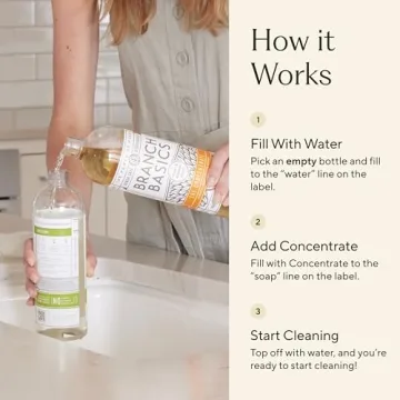 Branch Basics Cleaning Kit: Non-Toxic Spray & Concentrate