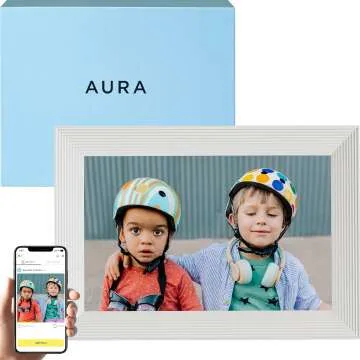 Aura Carver HD Smart WiFi Photo Frame - Unlimited Storage