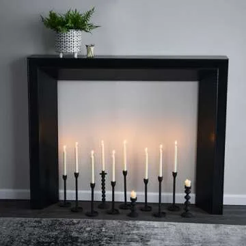 Creative Co-Op Modern Fireplace Mantel for Stylish Homes