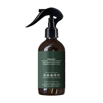 Rowe Casa Organics Hair Growth Spray, Hair Texturizer and Regrowth, Mens Hair Restoration, Rosemary,...