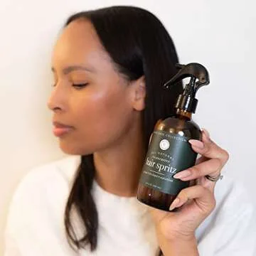 Rowe Casa Organics Hair Growth Spray, Hair Texturizer and Regrowth, Mens Hair Restoration, Rosemary, Cedarwood, Lavender Essential Oil, 8 oz