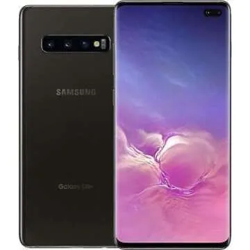 Samsung Galaxy S10 Plus SM-G975U 128GB 8GB Unlocked Smartphone Black (Renewed)