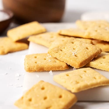 HighKey Sea Salt Crackers - Keto Friendly Snack Option