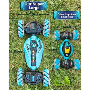 KB KAIBO Gesture Rc Car with Spray, 1:12 Large 4WD Hand Controlled RC Car, All Terrain Remote Contro...