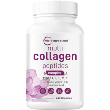 Micro Ingredients Multi Collagen Pills for Optimal Beauty & Health