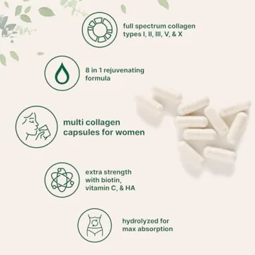Micro Ingredients Multi Collagen Pills for Optimal Beauty & Health