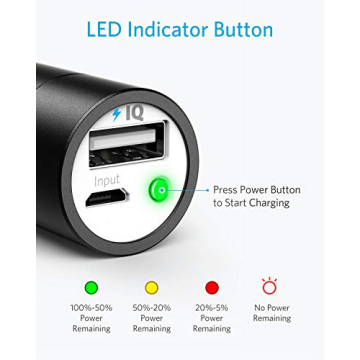 Anker PowerCore+ Mini 3350mAh Portable Charger Lightweight Design